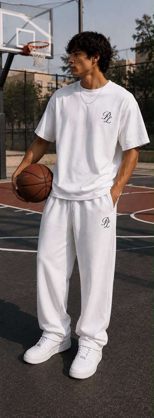 Pulse Trouser Tee White Selection